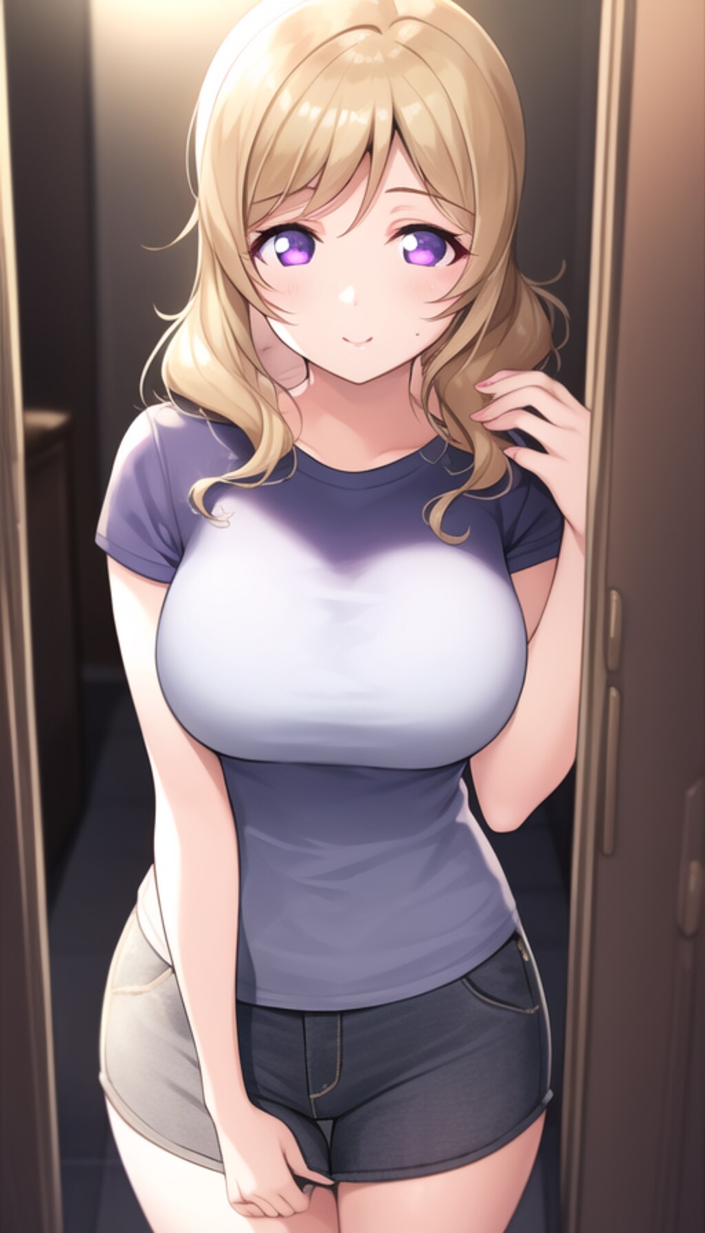 金髪の女の子