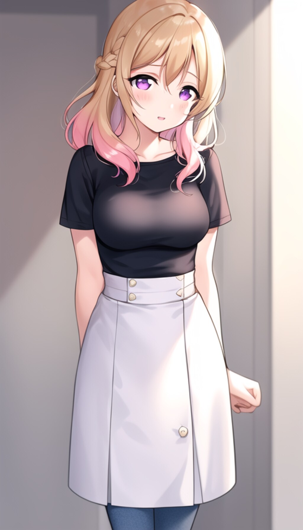 金髪の女の子