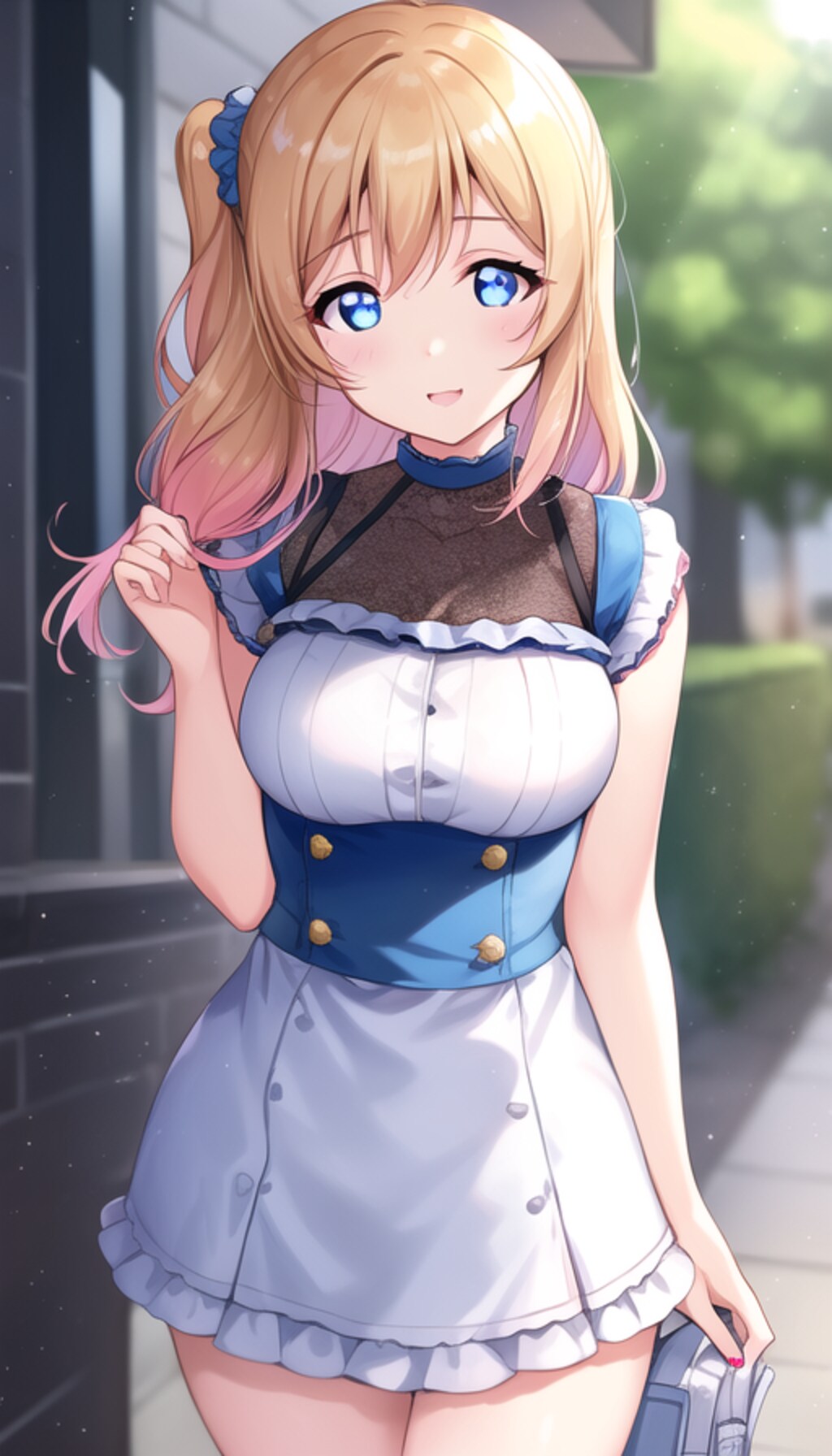 金髪の女の子