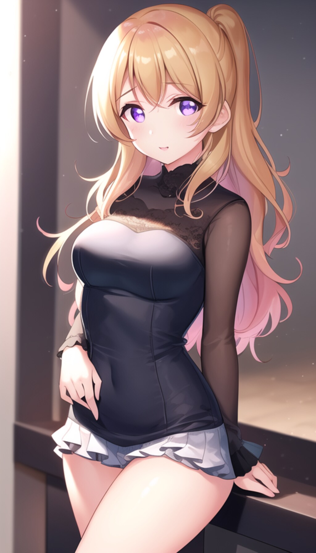 金髪の女の子