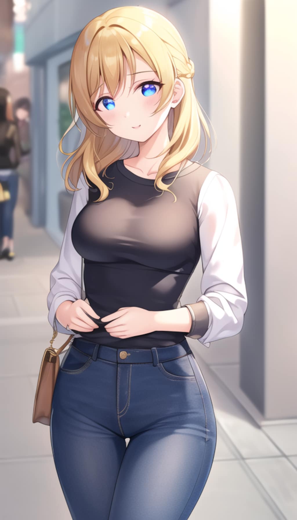 金髪の女の子