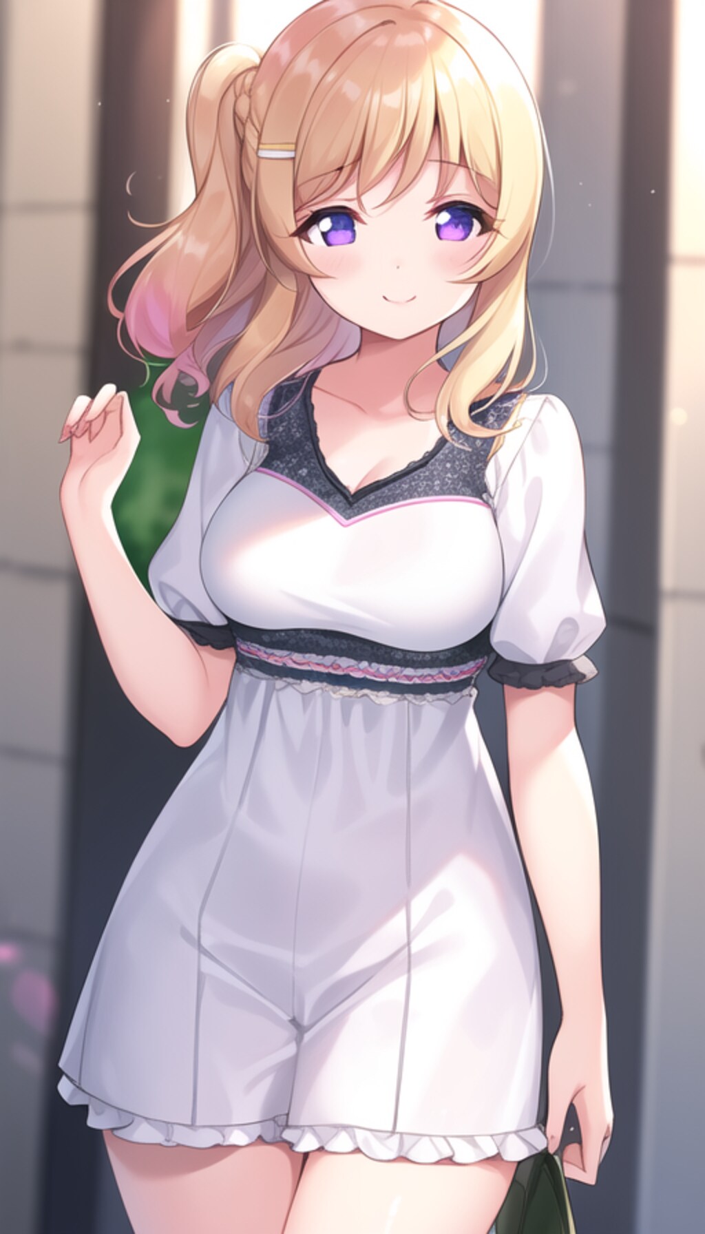 金髪の女の子