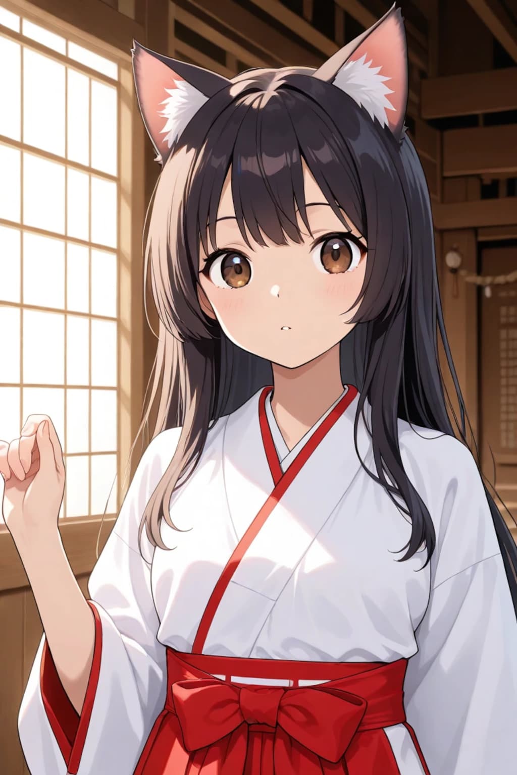 虎鼠神社ケモ耳
