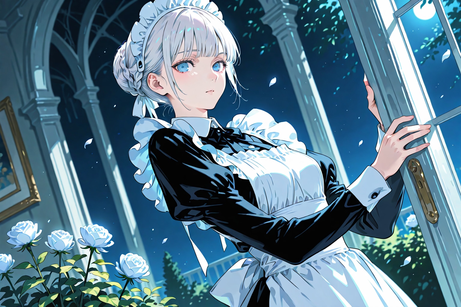 DAISYテスト　メイドさん | の人気AIイラスト・グラビア