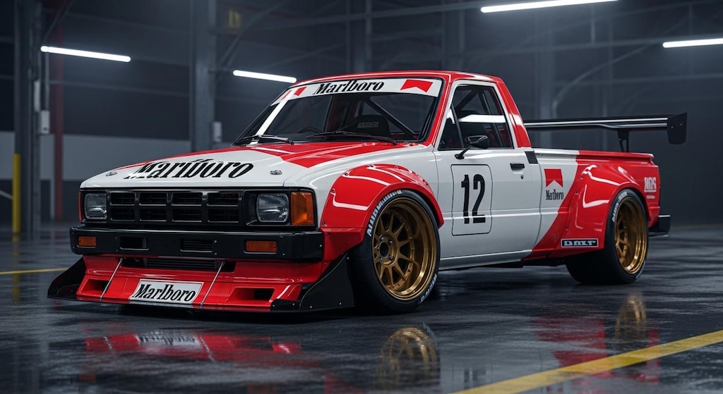 マルボロハイラックストラックレーシングカー