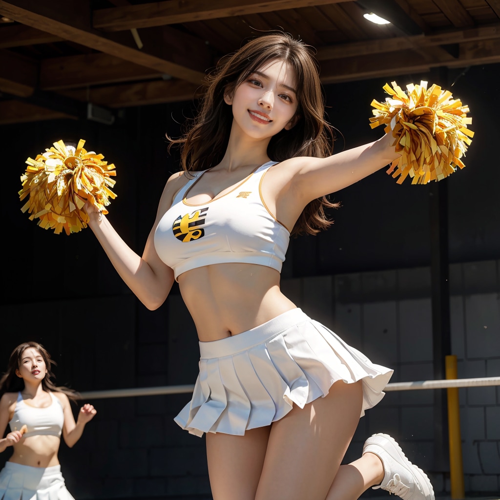 チアガールのお姉さん