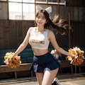 チアガールのお姉さん 2枚目