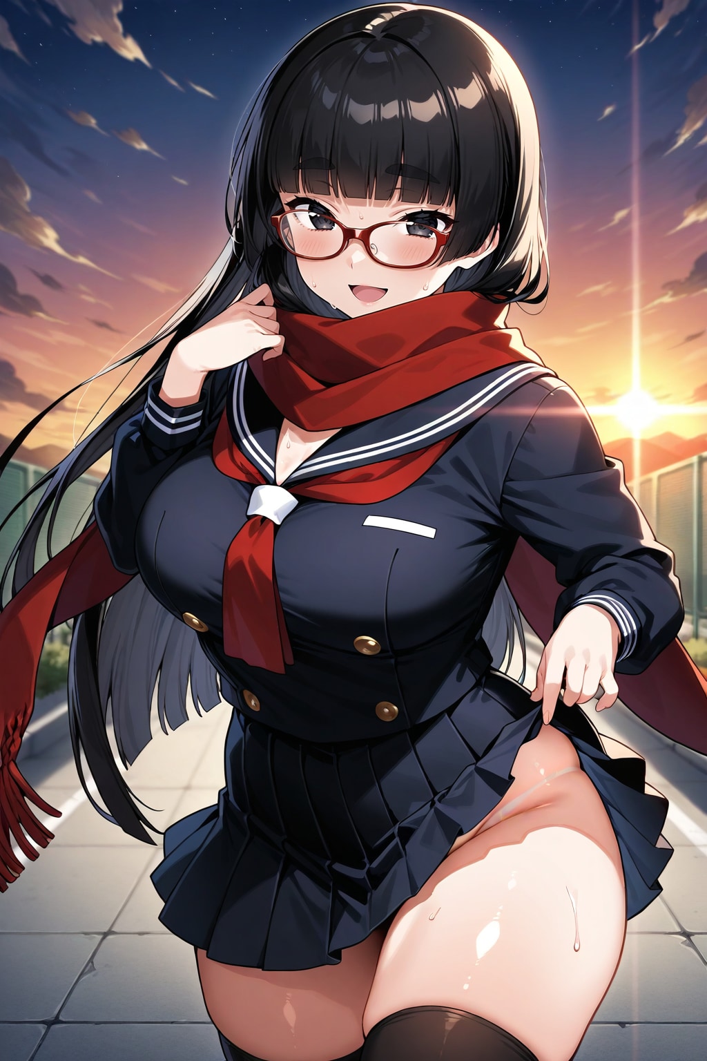 制服ニーソお姉ちゃん