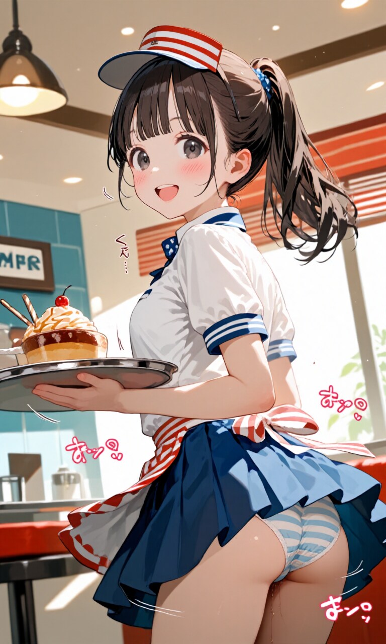 こんなカフェなら常連になりたいｗ（モデル：藍乃雫）