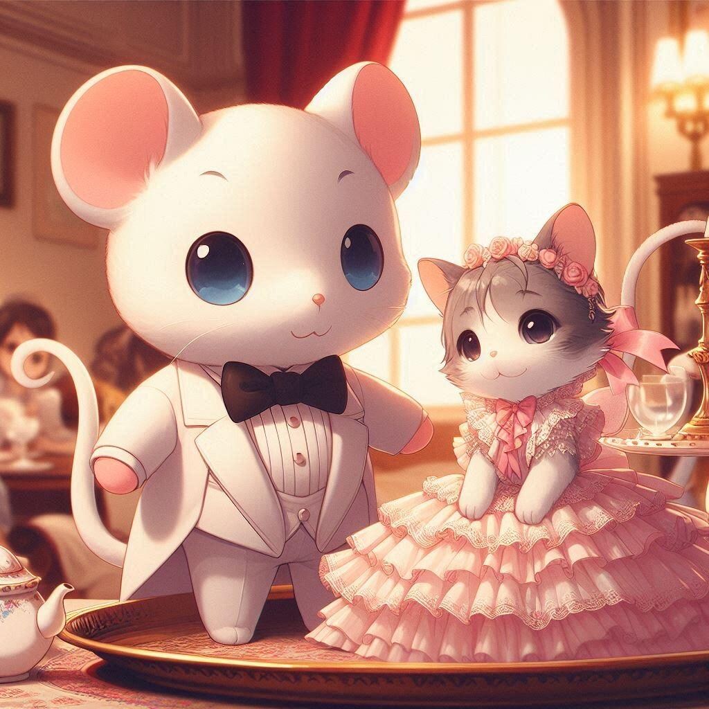 執事ねずみくん
