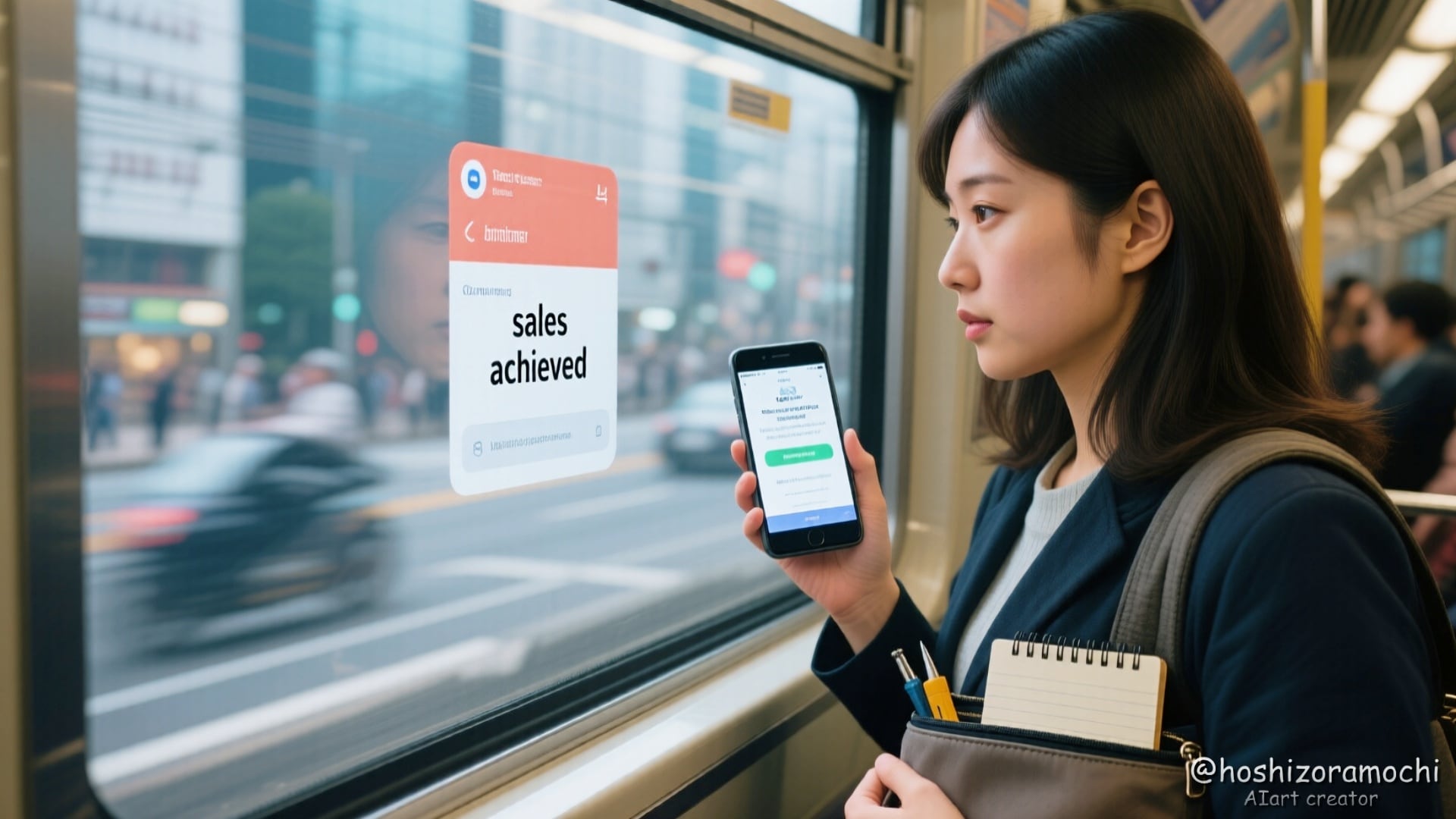 通勤電車の中で、あなたはもう一つの人生を始めている