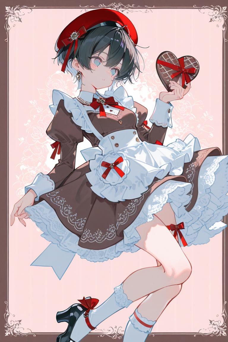 <本田ちゃん>バレンタインイベ限定アイドル風衣装 | の人気AIイラスト・グラビア