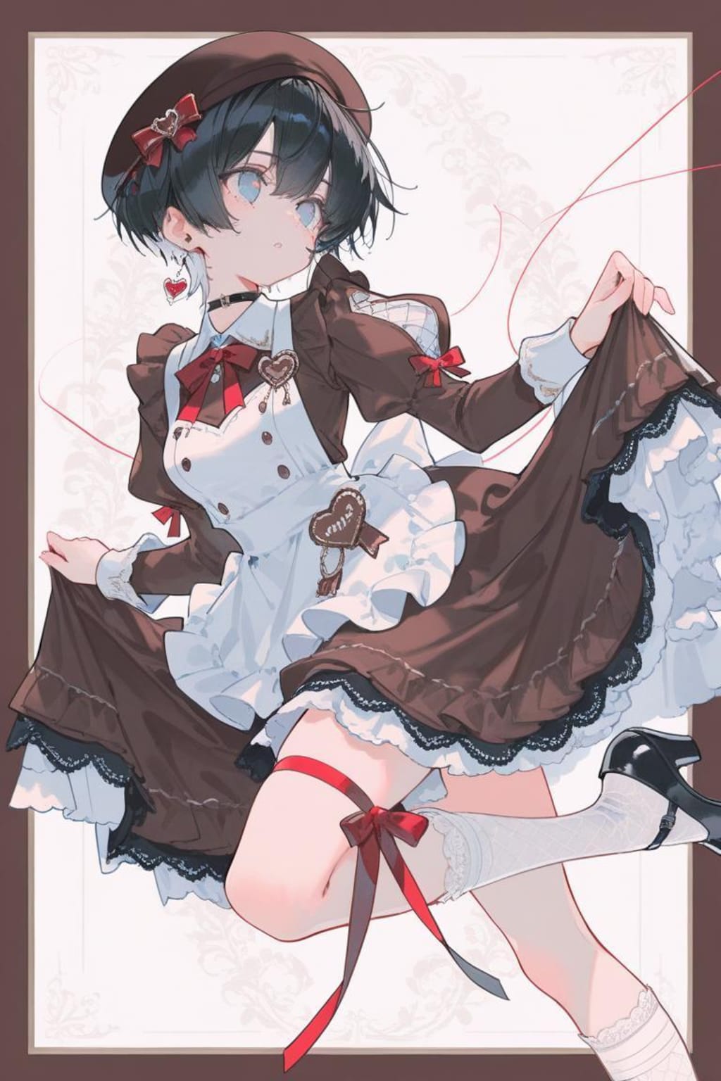 <本田ちゃん>バレンタインイベ限定アイドル風衣装