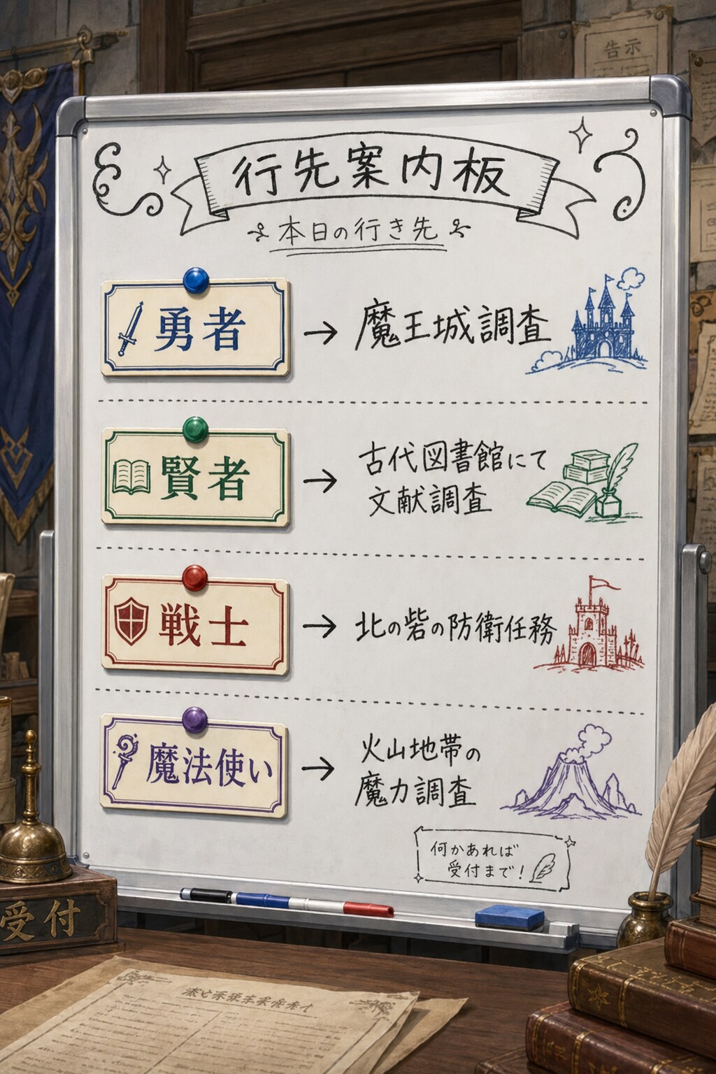 勇者たちの通常業務