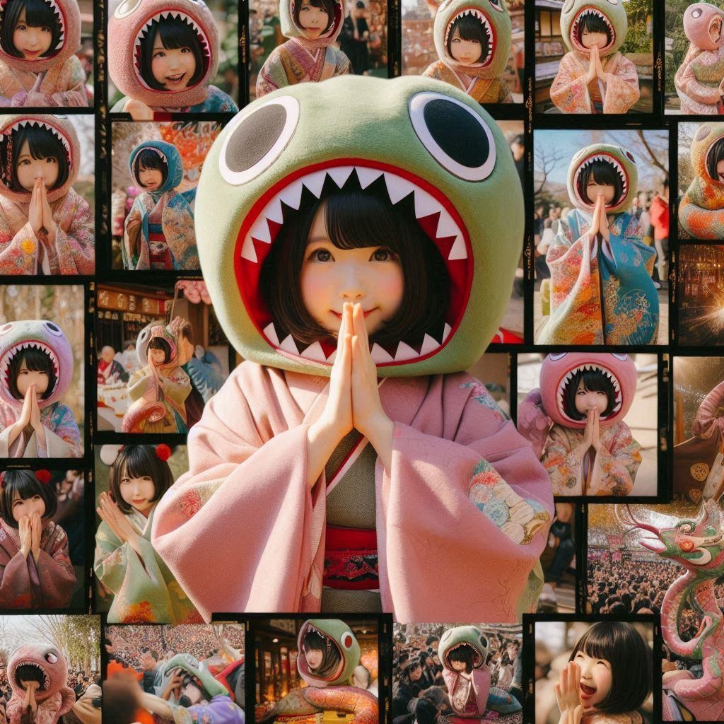 お正月を残そう♪ ノコカラーで残そう♪