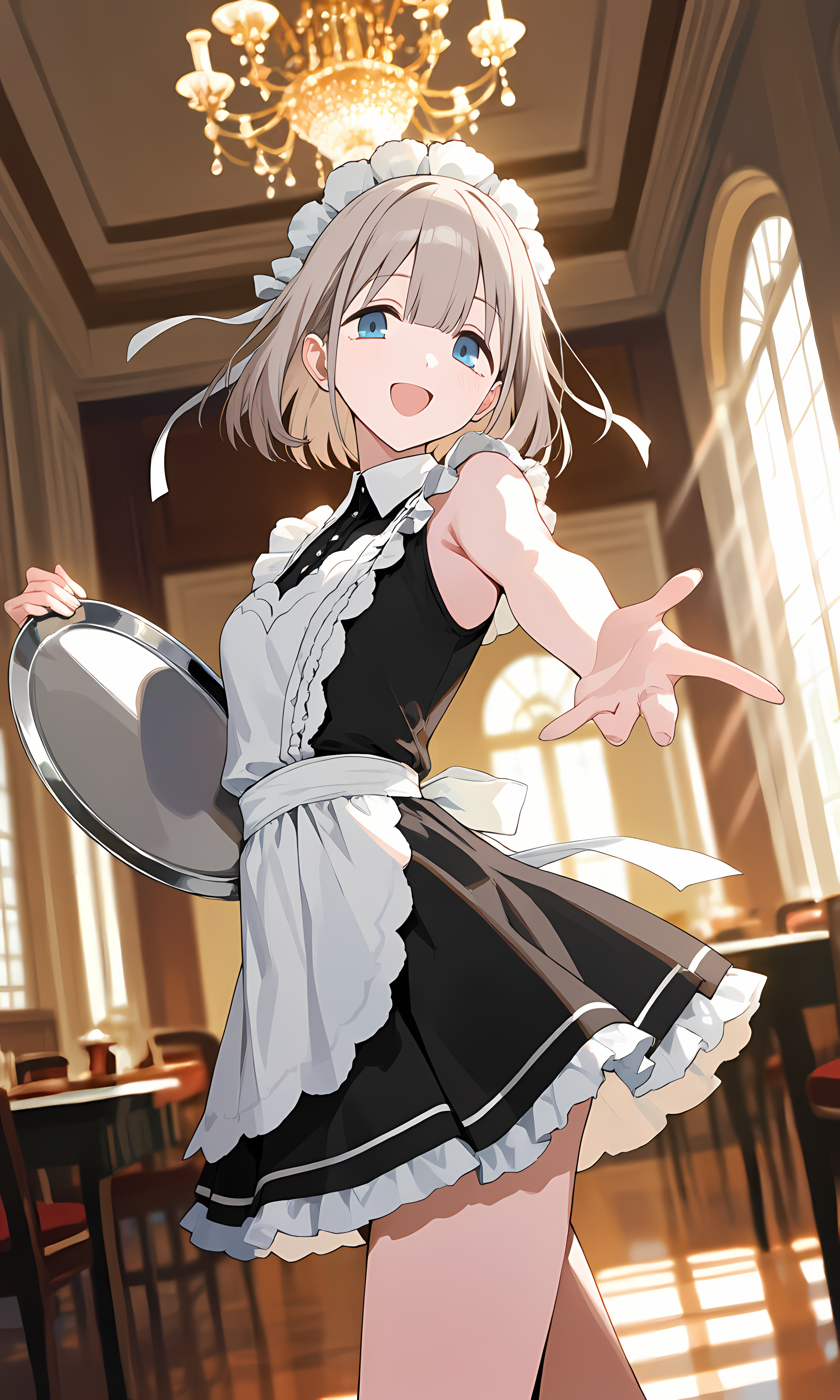 処女を奪われたメイドあさひちゃん