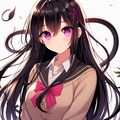 少女漫画な、黒髪ロング少女♥その1-2(7枚) 4枚目