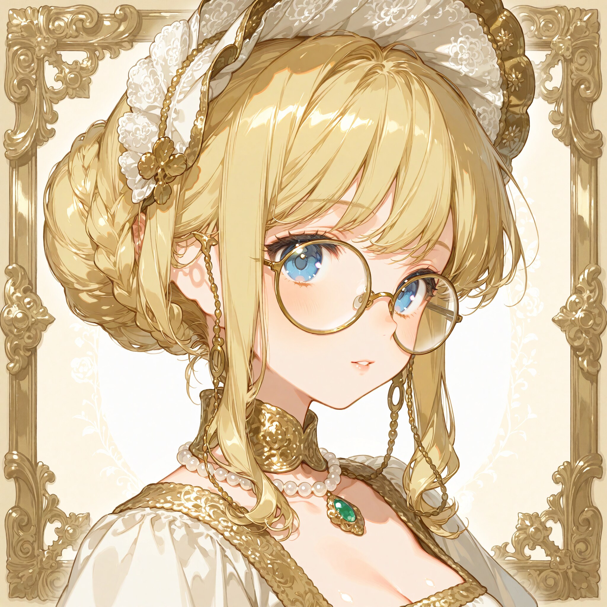 ルネサンスの肖像画風ナオ　２