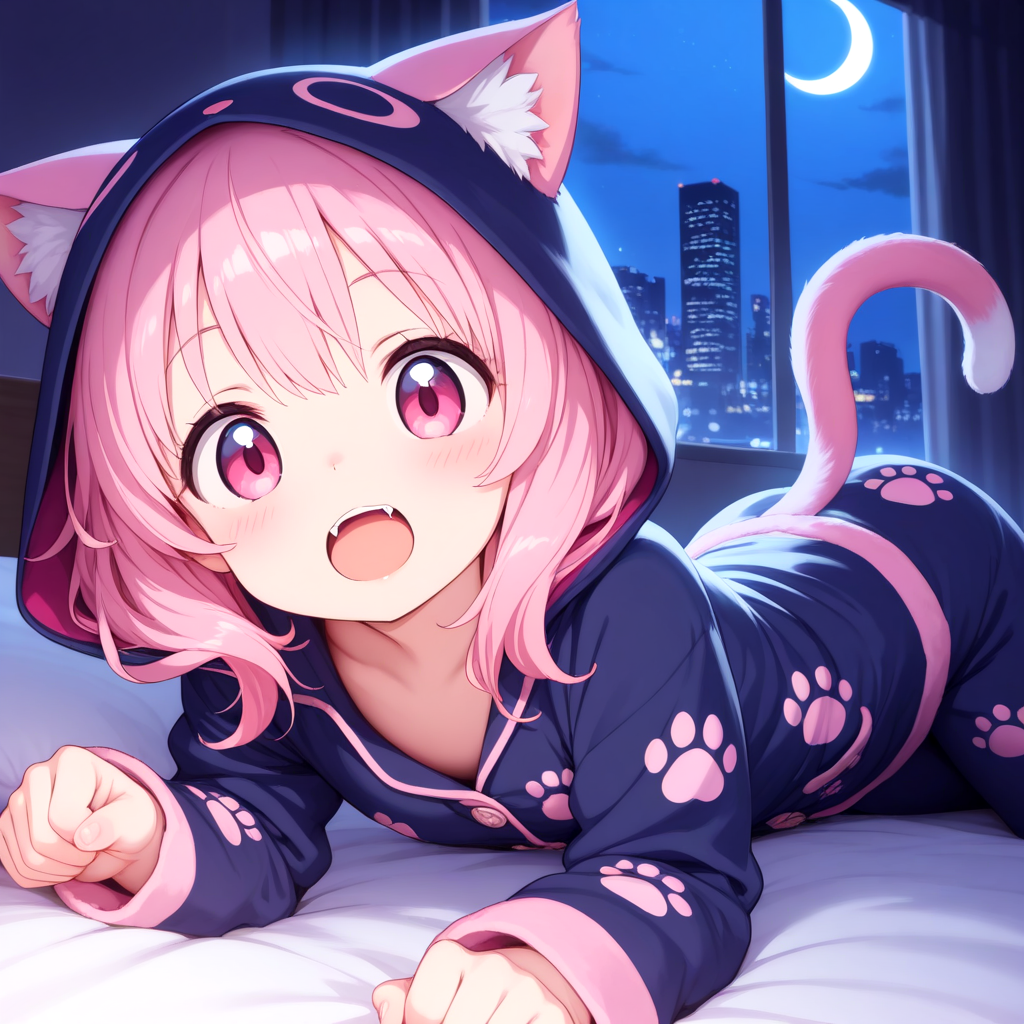 ねこは夜、目が冴えるのです！！