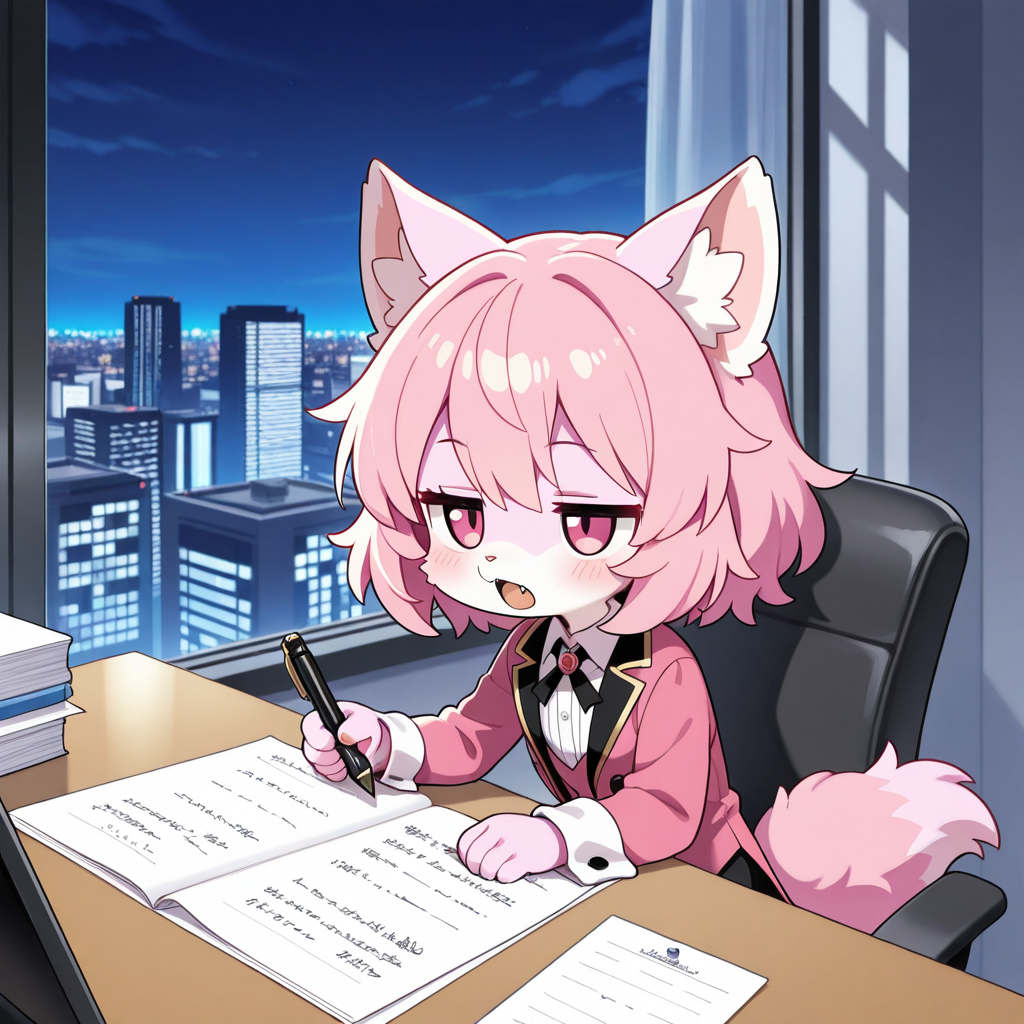 ね、ねこさん！？まだお顔がそのままですよっ！！