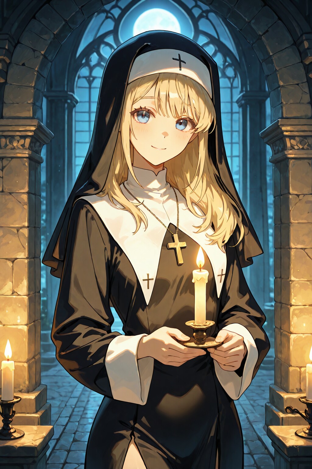 揺れる灯