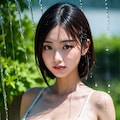 急に雨降ってきちゃった 4枚目