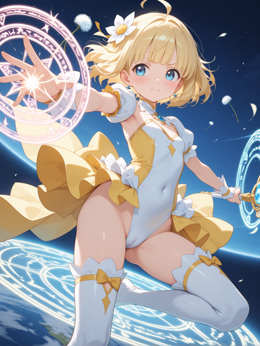 レオタード魔法娘３