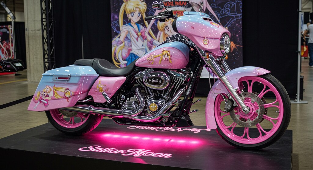 セーラームーンハーレーダビッドソン