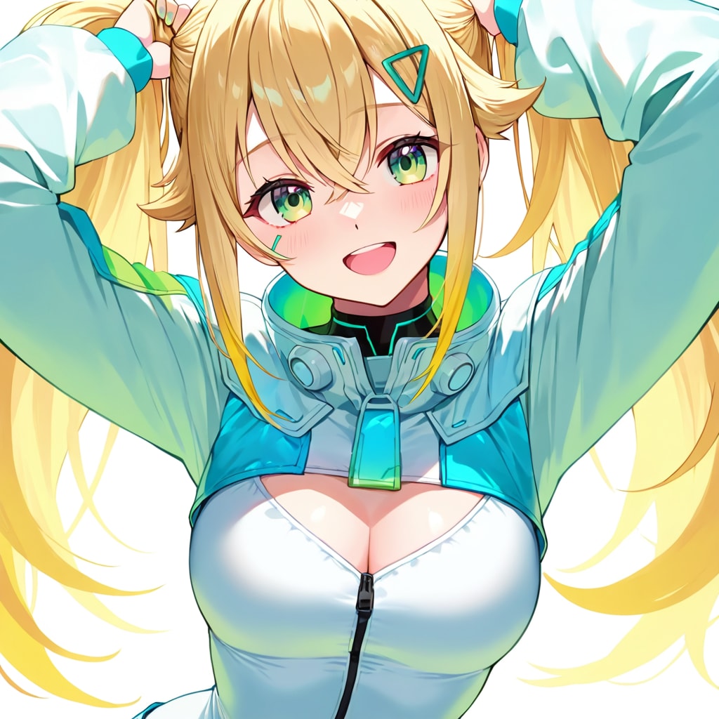 手ツインテQILINちゃん✨