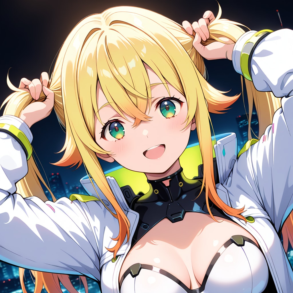 手ツインテQILINちゃん✨