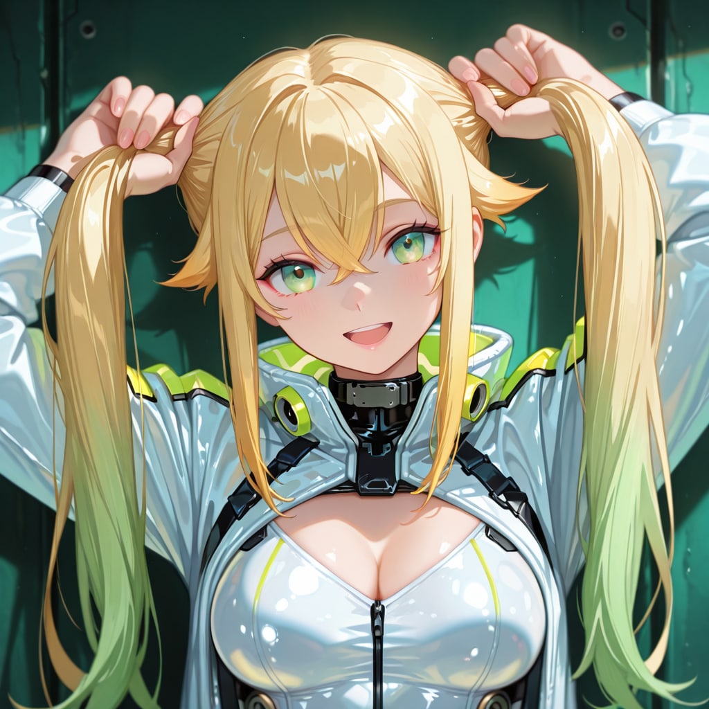 手ツインテQILINちゃん✨