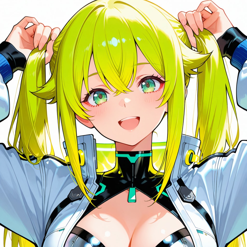 手ツインテQILINちゃん✨