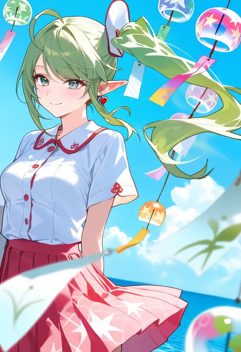 風鈴とうちの子:マヤ | の人気AIイラスト・グラビア