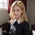 majicmixRealisticで出てくる金髪の女の子 9枚目