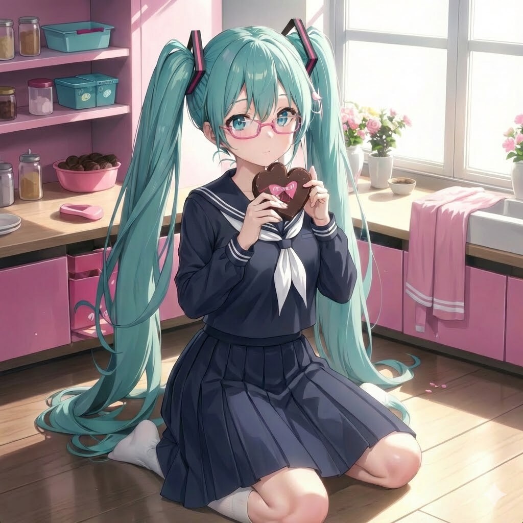 チョコ🍫ミク | の人気AIイラスト・グラビア