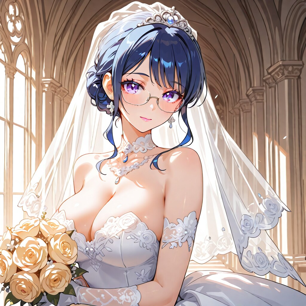 青髪の騎士のウェディング