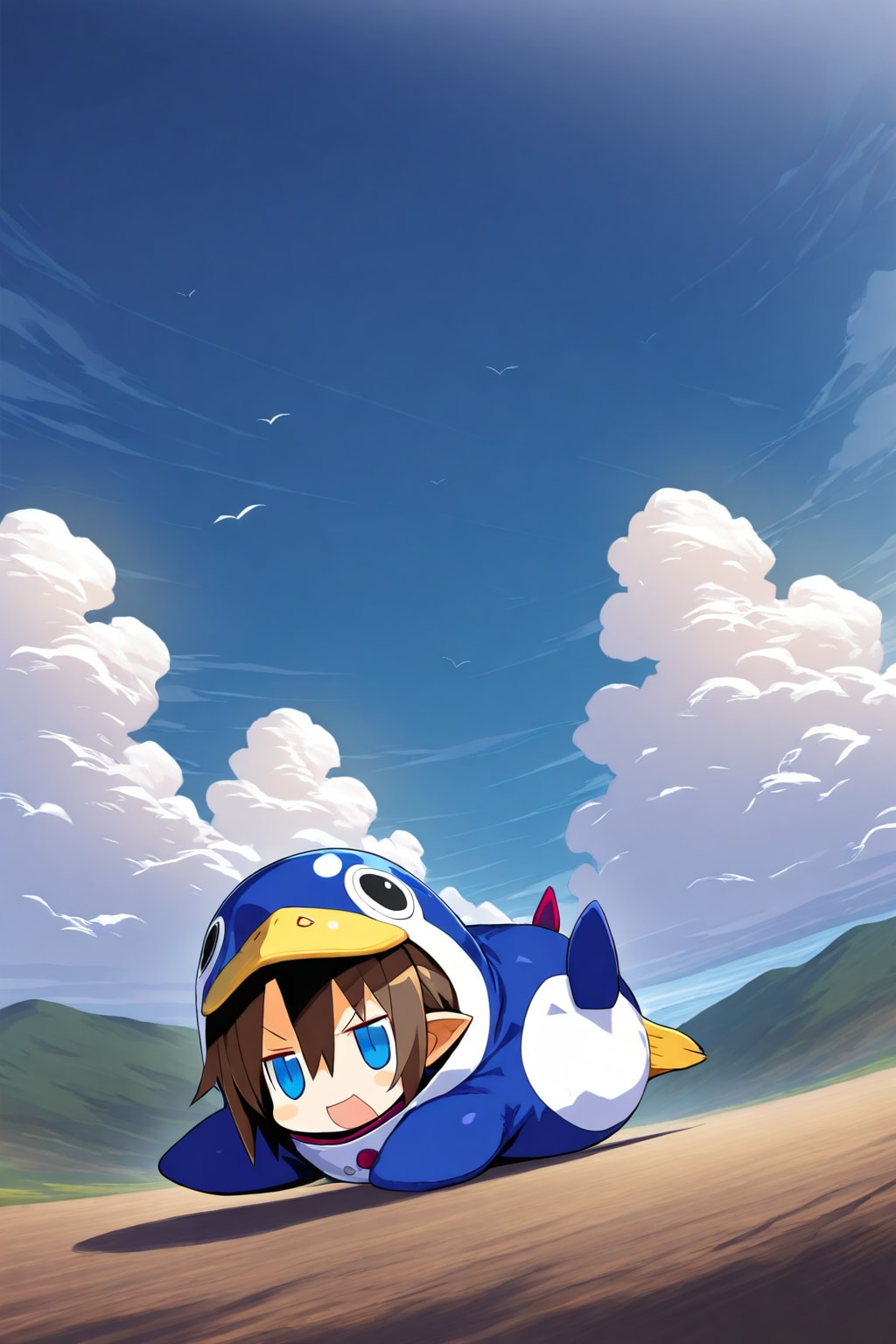 飛べない翼と折れない心 | の人気AIイラスト・グラビア