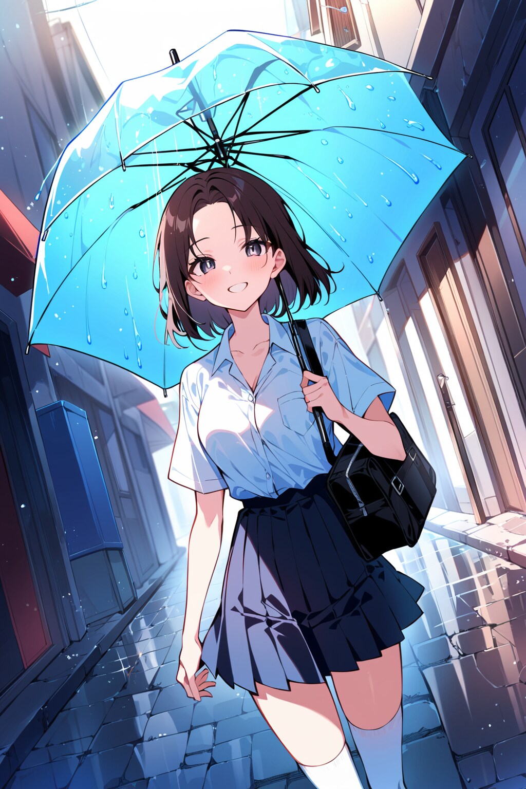 雨の日の女の子　その１９
