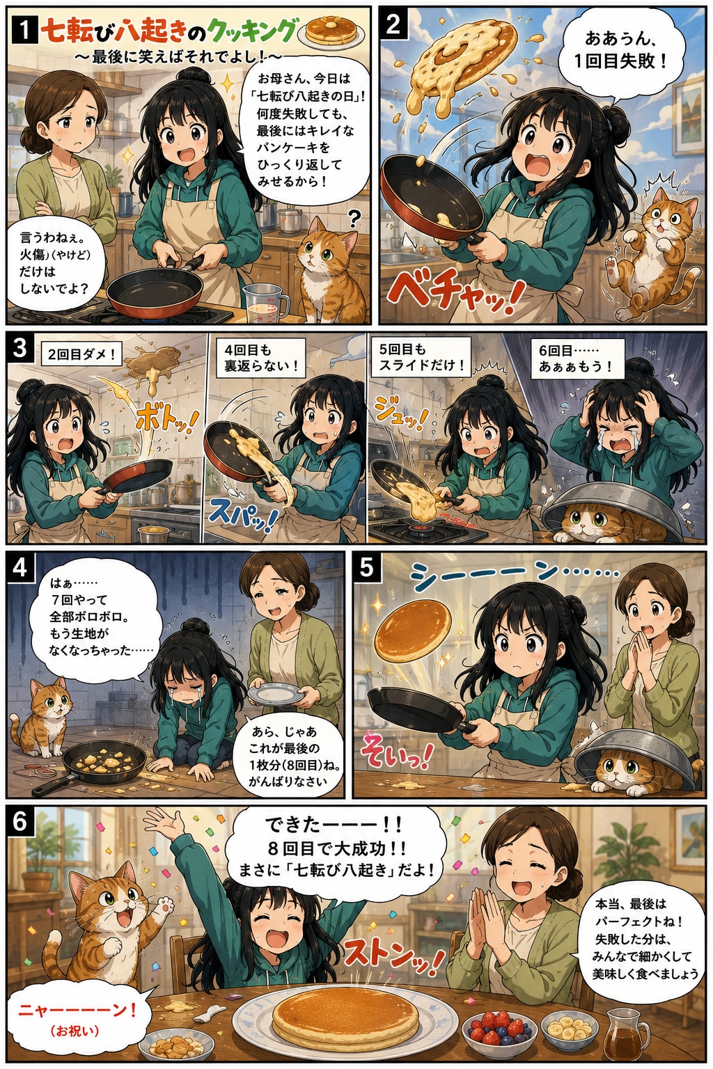 最後にできたでしょ～～！！