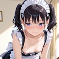 ドキドキさせたいメイドさん 4枚目
