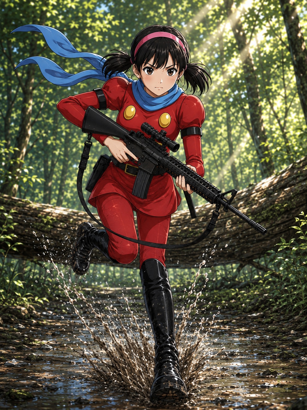 突破します