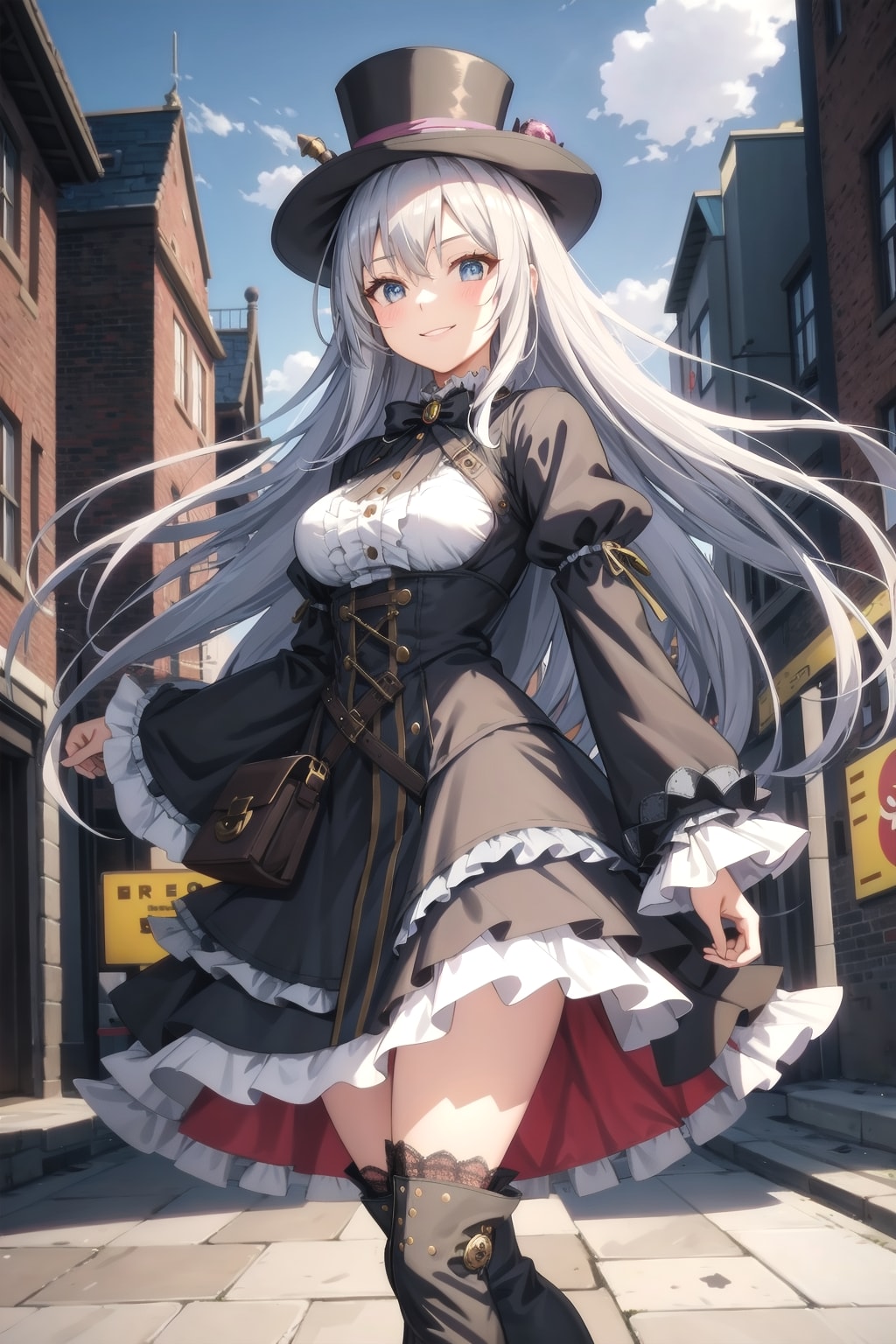 シルクハット | の人気AIイラスト・グラビア