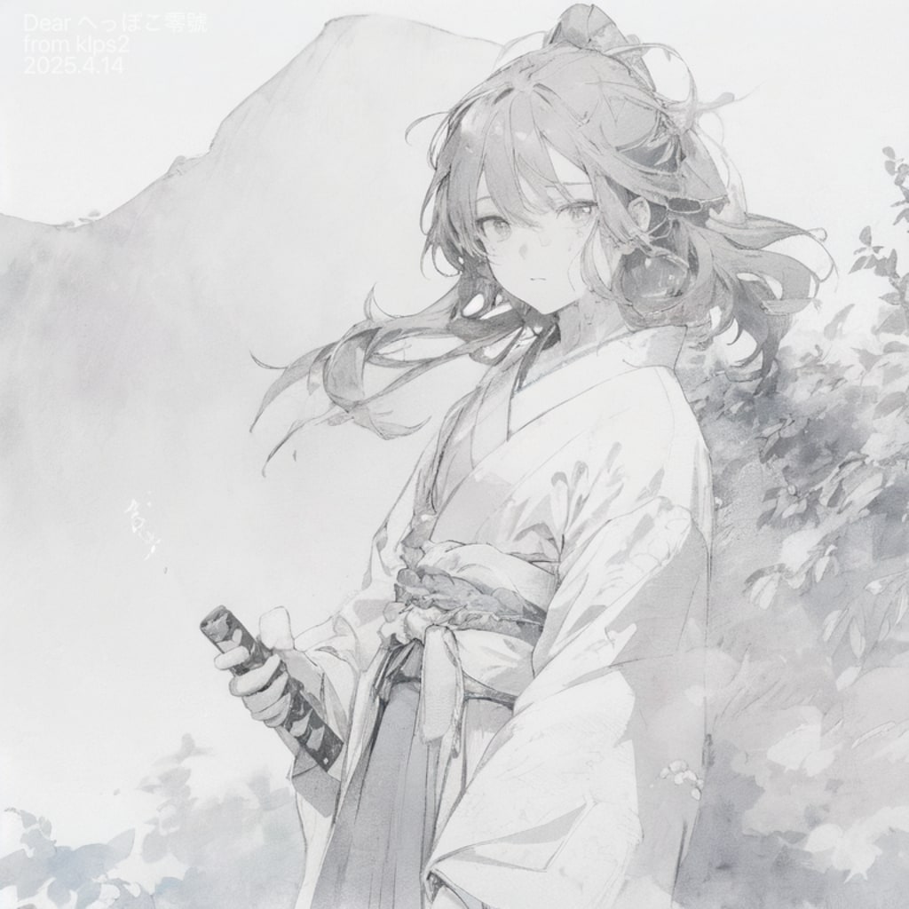 水墨画リクエスト