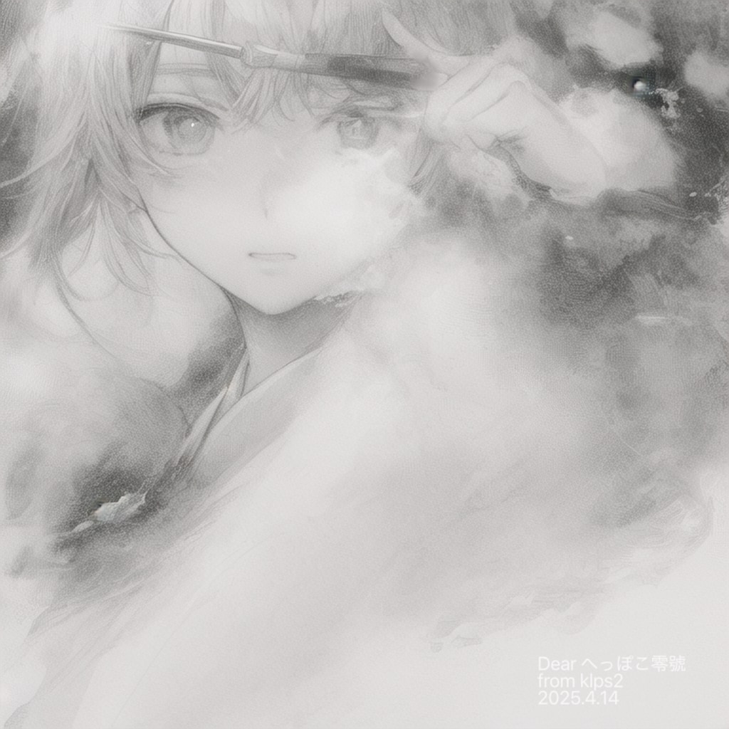 水墨画リクエスト