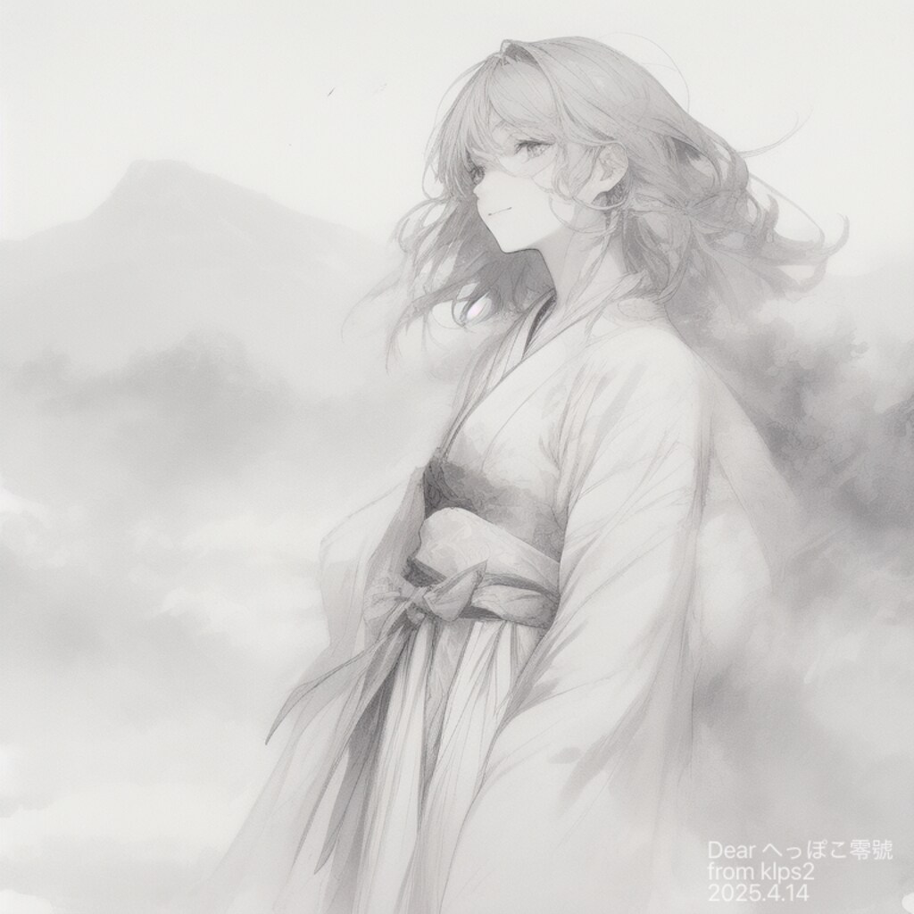 水墨画リクエスト