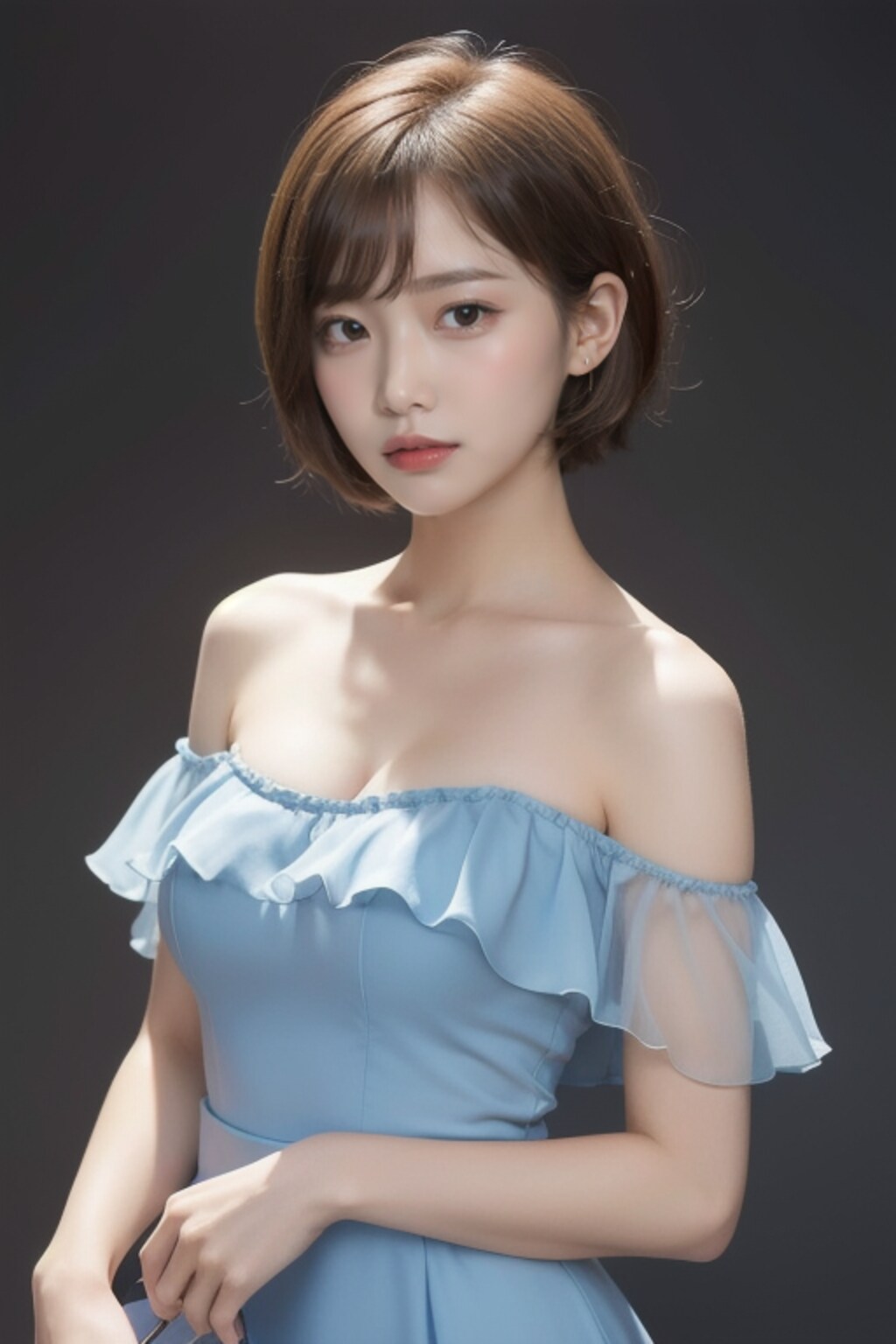 シフォンドレス