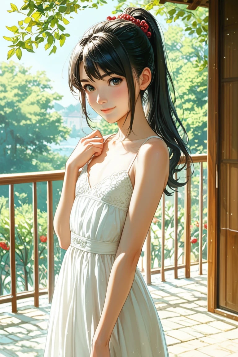 照れる少女 | の人気AIイラスト・グラビア