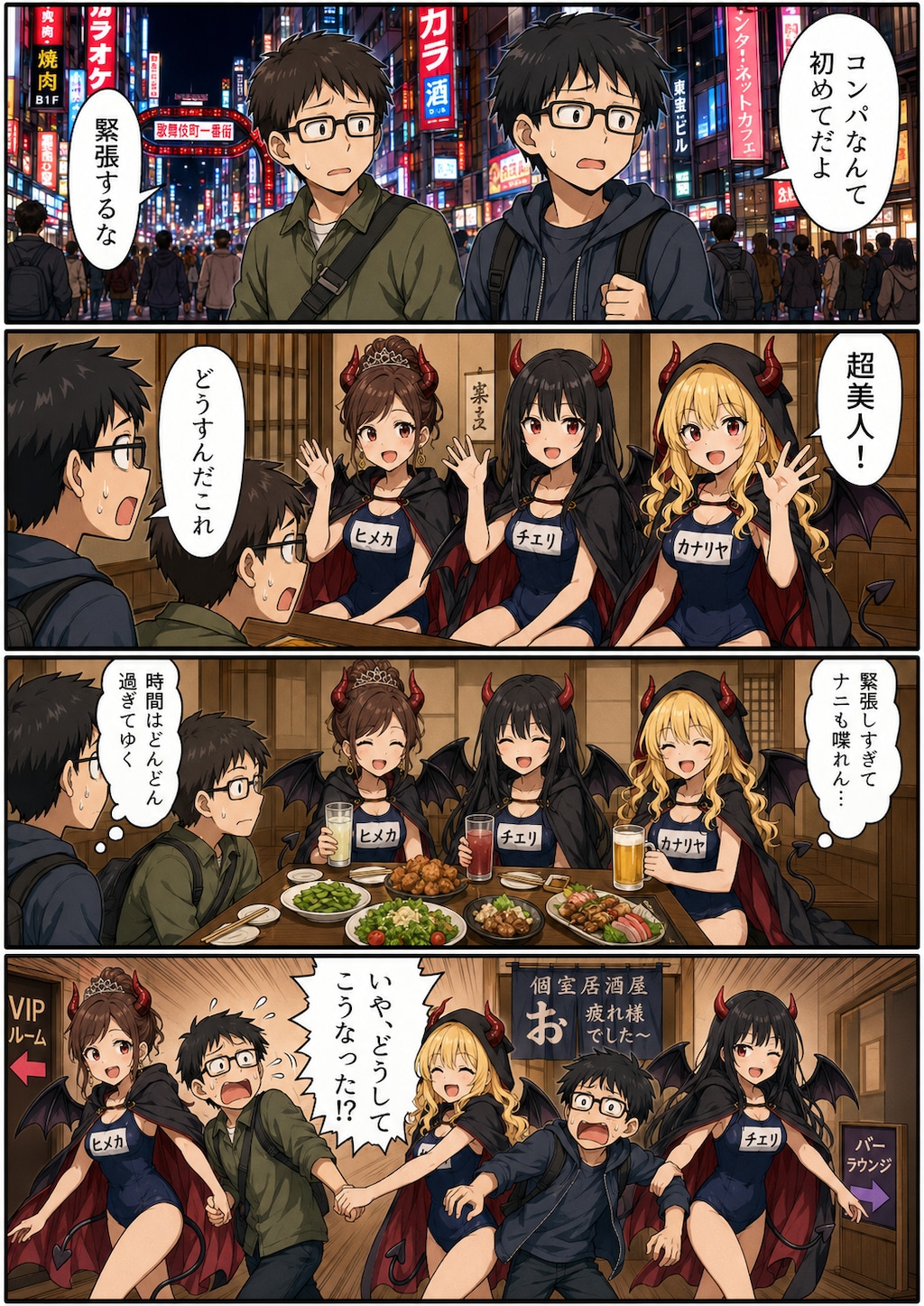 はじめてのコンパ　好青年編