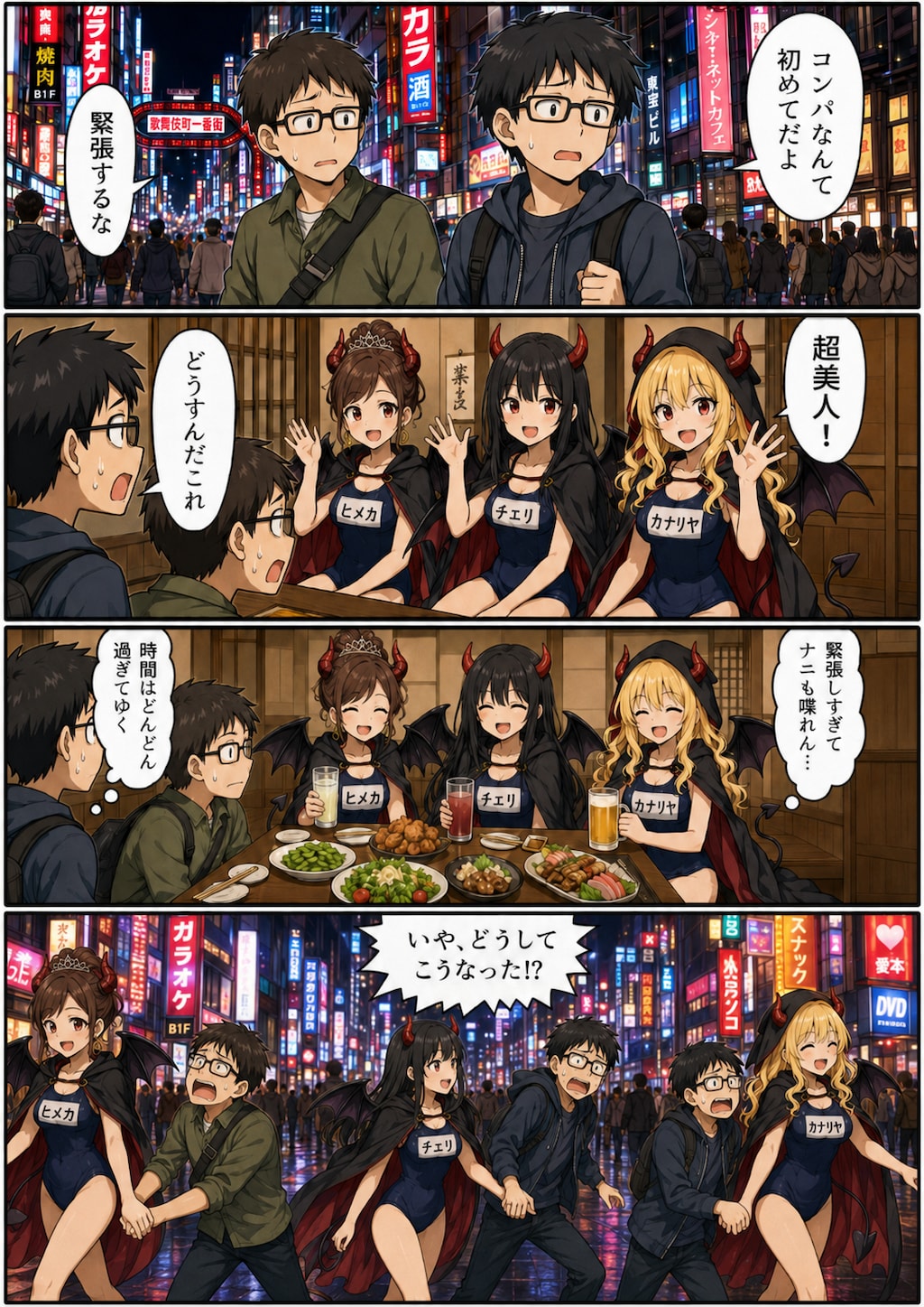 はじめてのコンパ　好青年編