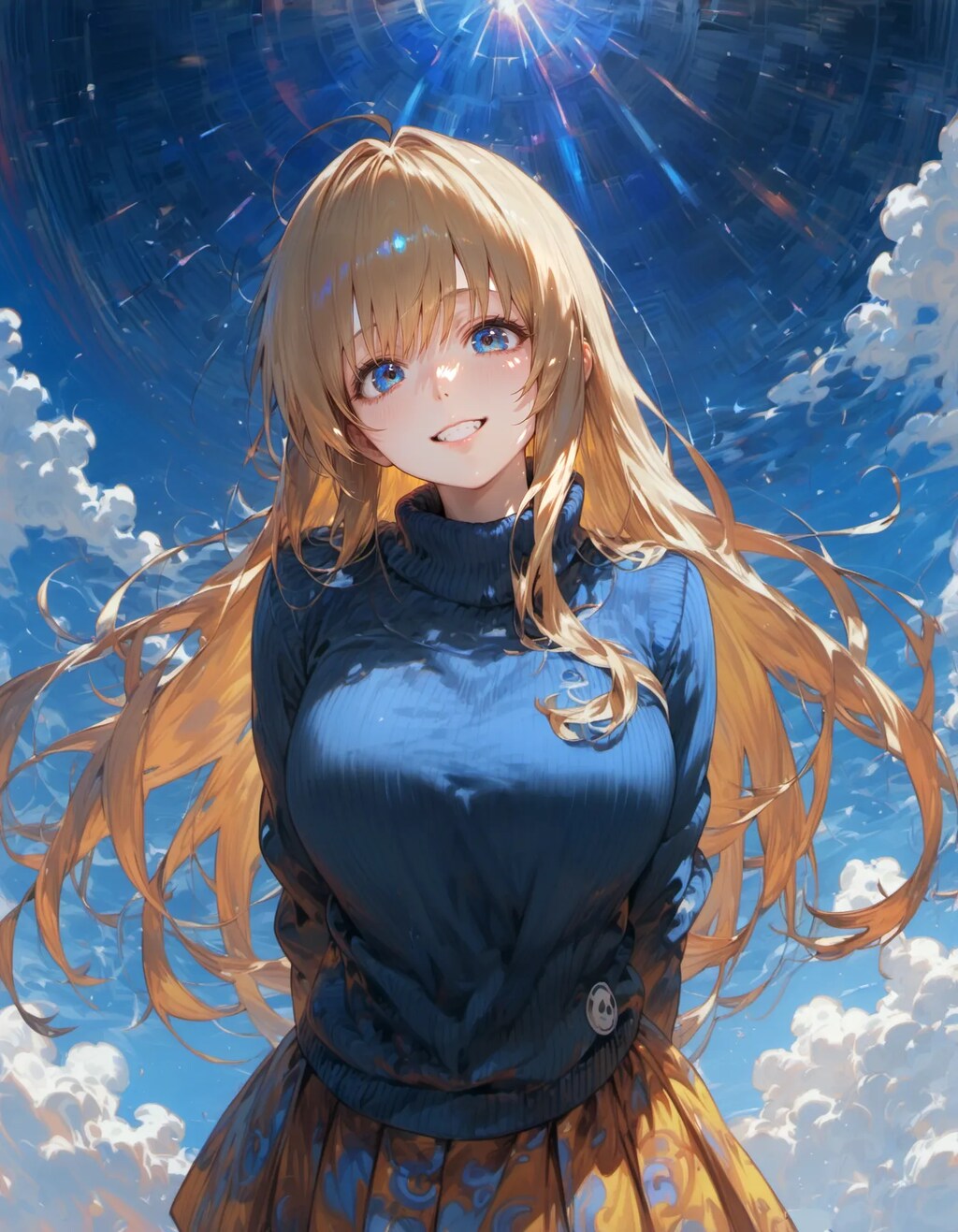 A Smile Beneath an Endless Sky